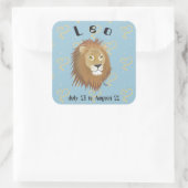 Leo July 23 to August 22 Stickers (Tas)