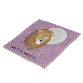 Leo July 23 to August 22 Tile Tegeltje (Zijkant)