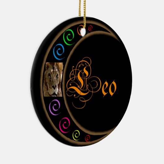 Leo Keramisch Ornament (Rechts)