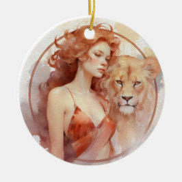 Leo-keramisch Ornament