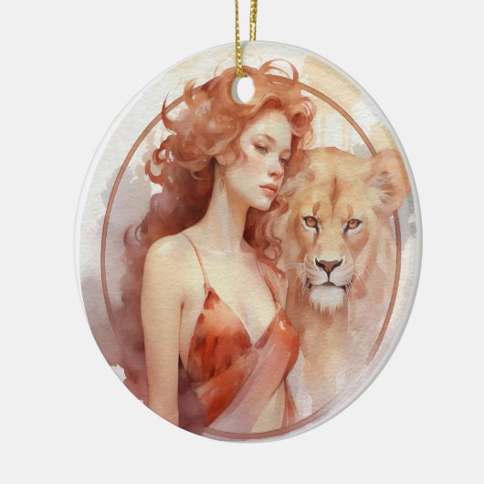 Leo-keramisch Ornament (Links)