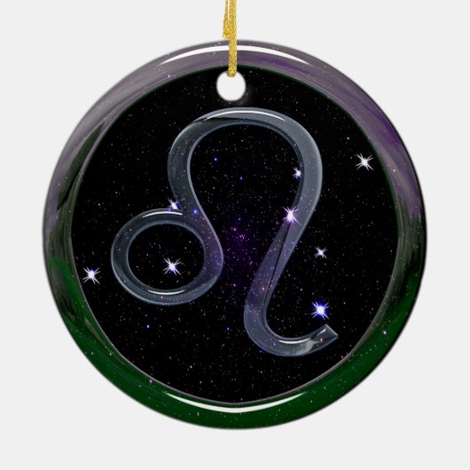 Leo Keramisch Ornament (Achterkant)