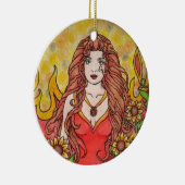 Leo Keramisch Ornament (Rechts)