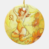 Leo Keramisch Ornament (Achterkant)