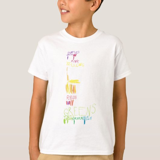 Leo-kleurschema T-shirt (Voorkant)