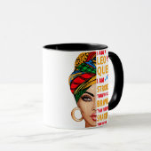 Leo koningin Ik ben een grappige verjaardagscadeau Mok (Voorkant rechts)