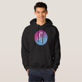 Leo Leeuw Astronomie Astrologie Horoscoop Zodiac V Hoodie (Voorkant volledig)