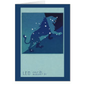 Leo Leeuw Constellation  Zodiac Astrologie (Voorkant)