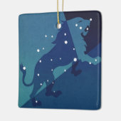 Leo Leeuw Constellation  Zodiac Astrologie Keramisch Ornament (Links)