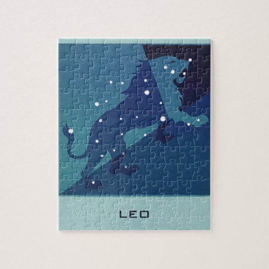 Leo Leeuw Constellation  Zodiac Astrologie Legpuzzel (Verticaal)