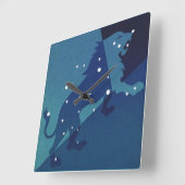 Leo Leeuw Constellation  Zodiac Astrologie Vierkante Klok (Hoek)