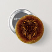 Leo, Leone Ronde Button 5,7 Cm (Voorkant /achterkant)