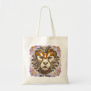 Leo Lion canvas tassen
