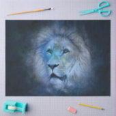 Leo Lion Decoupage Tissuepapier (Craft)