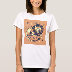 Leo Lion Horoscope T-Shirt