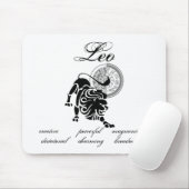 Leo Lion is een dierentuin in de Griekse stijl Muismat (Met muis)