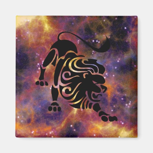 leo lion magnet (Voorkant)