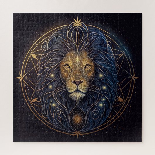 Leo Lion Puzzel Legpuzzel (Verticaal)