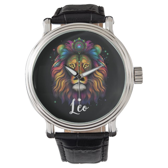 Leo Lion Watch Horloge (Voorkant)