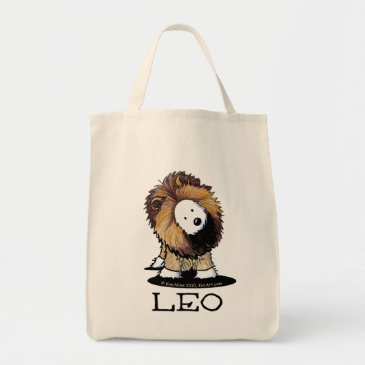 LEO Lion Westie Bag Grocery Tas (Voorkant)