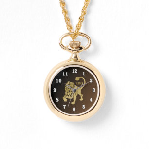 Leo Lion Zodiac Horloge
