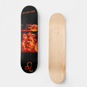Leo Lion Zodiac Persoonlijk Skateboard