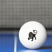 Leo Lion Zodiac Pingpongbal (Net)