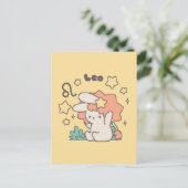 Leo Loppi Tokki Zodiac Series Kunst Briefkaart (Staand voorkant)
