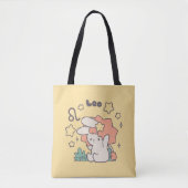 Leo Loppi Tokki Zodiac Series Kunst Tote Bag (Voorkant)