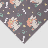 Leo Loppi Tokki Zodiac Series Patroon II Tissuepapier (Detail)