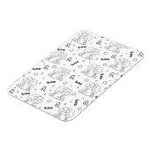 Leo Loppi Tokki Zodiac Series Patroon III Magneet (Linkerzijde)