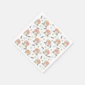 Leo Loppi Tokki Zodiac Series Patroon Servet (Hoek)