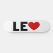 Leo Love Skateboard (Horizontaal)