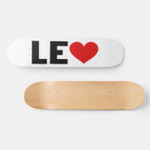 Leo Love Skateboard (Horizontaal)