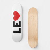 Leo Love Skateboard (Voorkant)