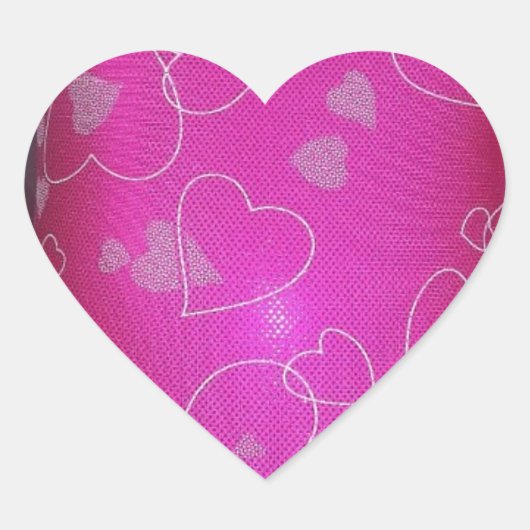 Leo Lover Hart Sticker (Voorkant)