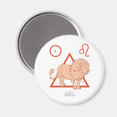 Leo Magneet (Voorkant / Achterkant)