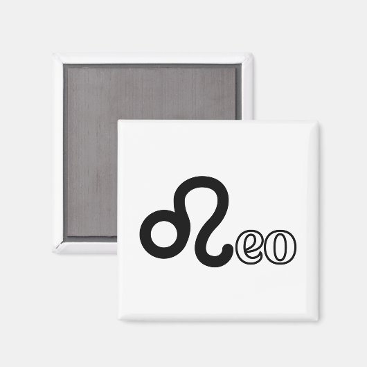 Leo Magneet (Voorkant / Achterkant)