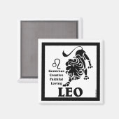 Leo Magnet (Voorkant / Achterkant)