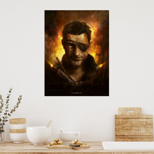 Léo Major Poster (Keuken)