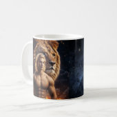 Leo Male Astrologische Koffie Mok (Voorkant links)