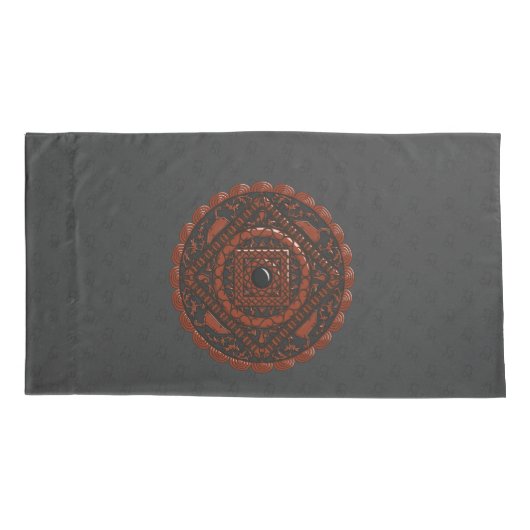 Leo Mandala Kussensloop (Achterkant)