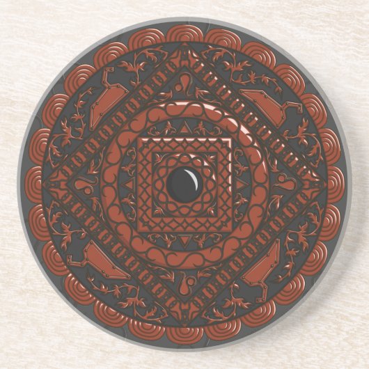 Leo Mandala Onderzetter (Voorkant)