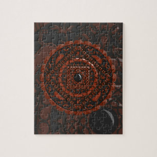 Leo Mandala Puzzle Legpuzzel