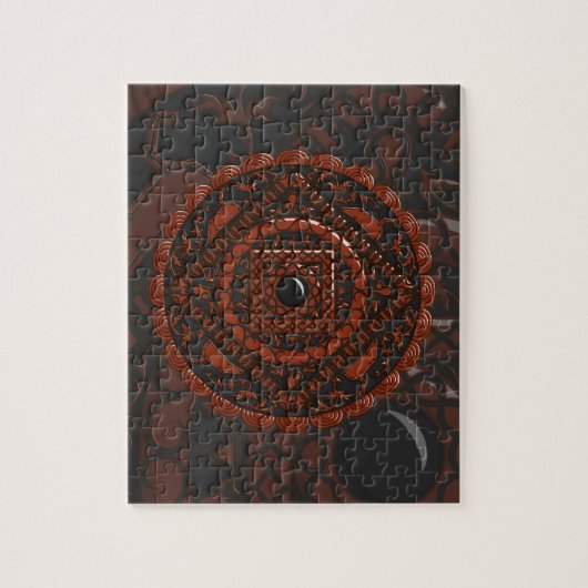Leo Mandala Puzzle Legpuzzel (Verticaal)