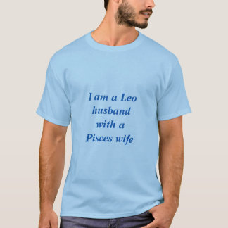 Leo mannelijk vrouw t-shirt