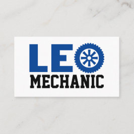 Leo Mechanic Visitekaartje