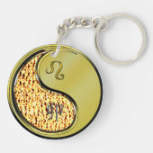 Leo & Metaal Konijn Sleutelhanger (Achterkant)