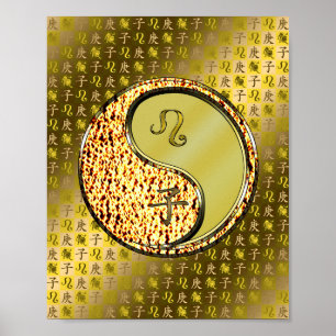 Leo & Metaal Rat Poster