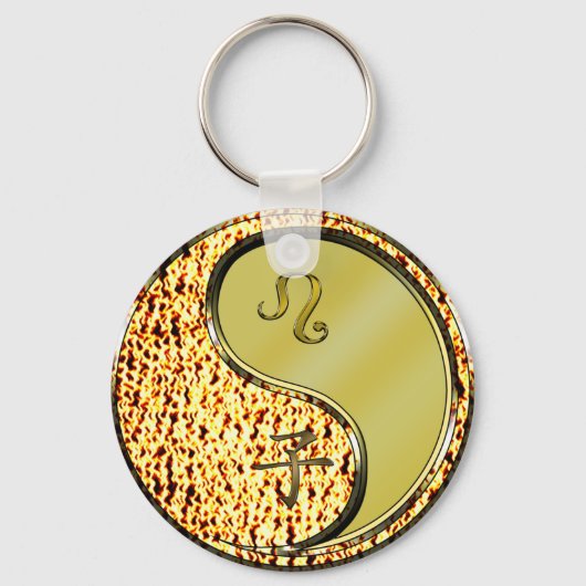 Leo & Metaal Rat Sleutelhanger (Voorkant)